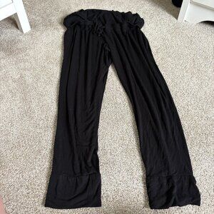 Thyme Maternity Black Jogging  Lounge Pants Size XXL Plus Pregnancy